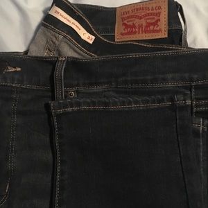 Express slim fit low rise stretch white jeans